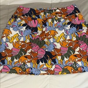 Floral Multicolor Women's Skirt